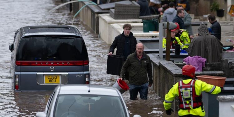 Several dead as Storm Bert wreaks havoc across parts of Britain