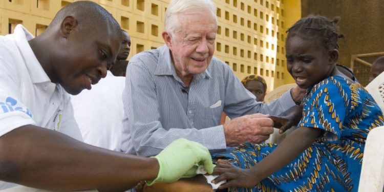 Building homes, eradicating disease: President Carter’s humanitarian impact around the world