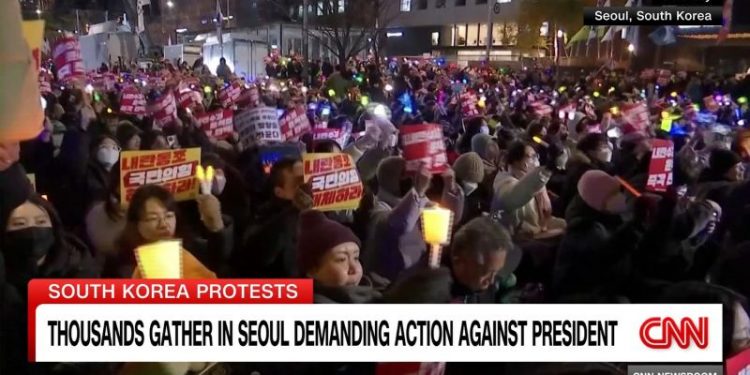 South Korea’s ex-defense minister is formally arrested over martial law imposition