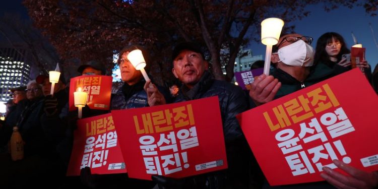 South Korea martial law ‘a painful reminder of how easily democracy can be threatened,’ protesters say
