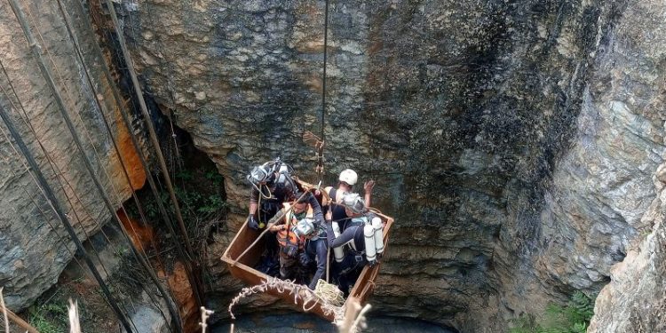 Three feared dead as India deploys divers, helicopters to rescue trapped miners