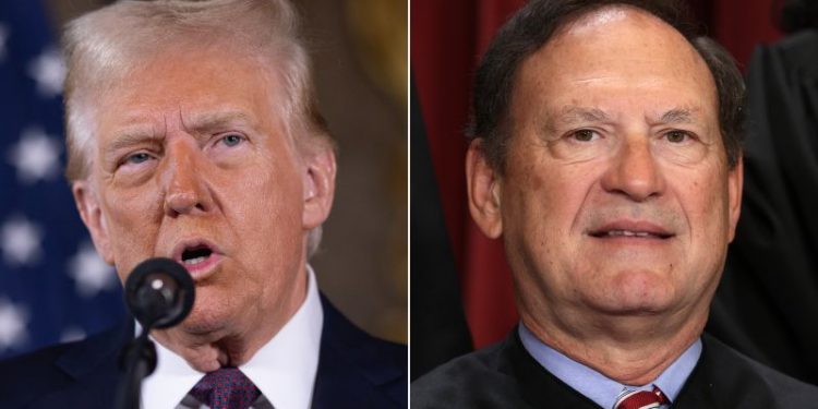 Alito spoke with Trump before president-elect asked Supreme Court to delay his sentencing