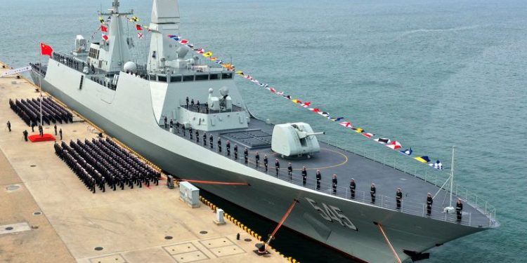 China’s navy commissions new-generation frigate as competition rises with US and others