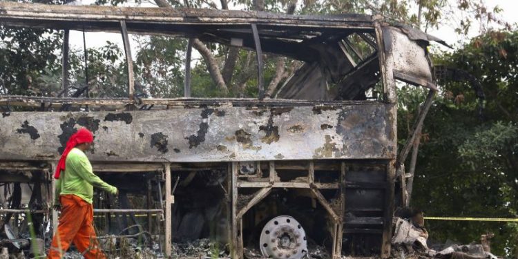 41 killed in bus accident in southern Mexico