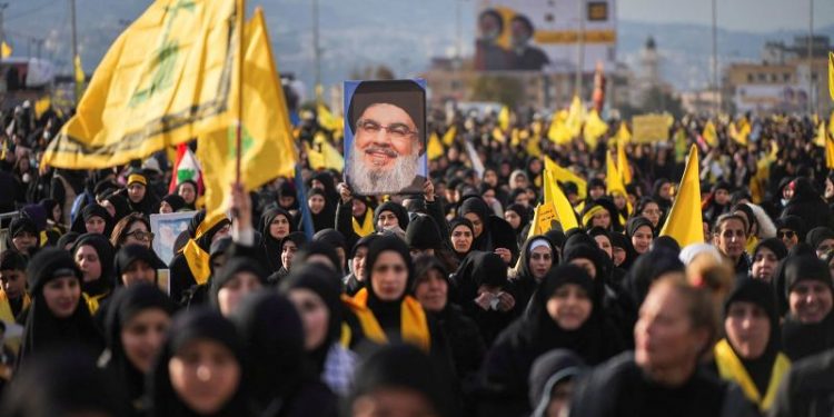 Tens of thousands join mass funeral for slain Hezbollah leader Nasrallah