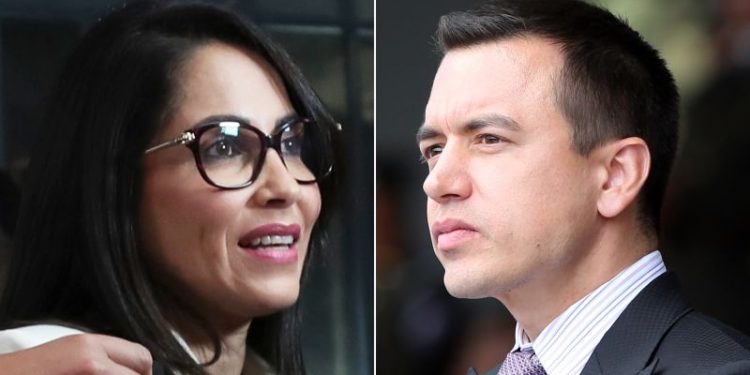 Ecuador’s president questions first-round election results in a claim ruled out by election observers