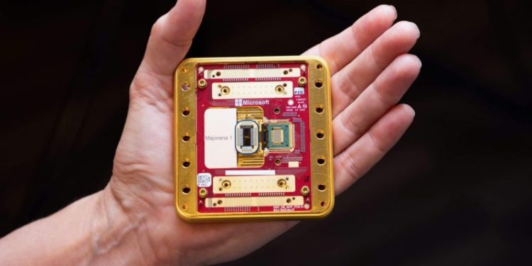 Microsoft reveals its first quantum computing chip, the Majorana 1
