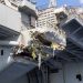 New photos show damage to US aircraft carrier after collision