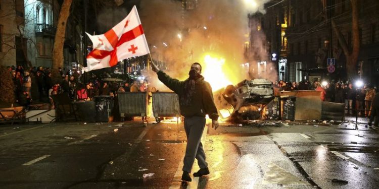 As Georgia slides into authoritarianism, protesters vow to keep fighting Russian pivot