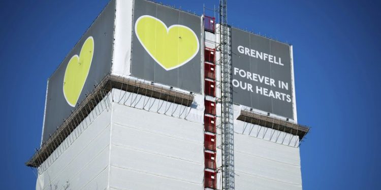 UK announces plans to demolish shell of Grenfell Tower almost eight years after fire that killed 72