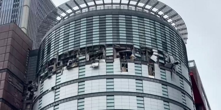 Deadly gas explosion in Taiwan tears through shopping mall floor, kills at least five