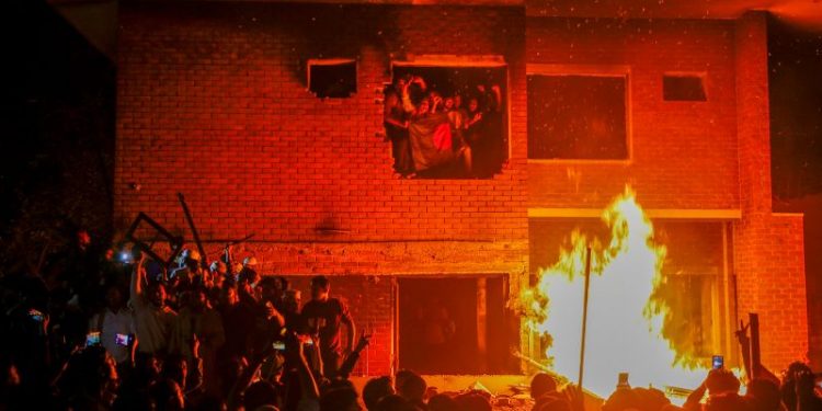 Bangladesh protesters destroy house linked to exiled former leader Hasina