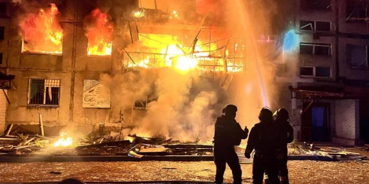 Russia’s goals are unchanged, Zelensky says, as strikes kill 11 in eastern Ukraine