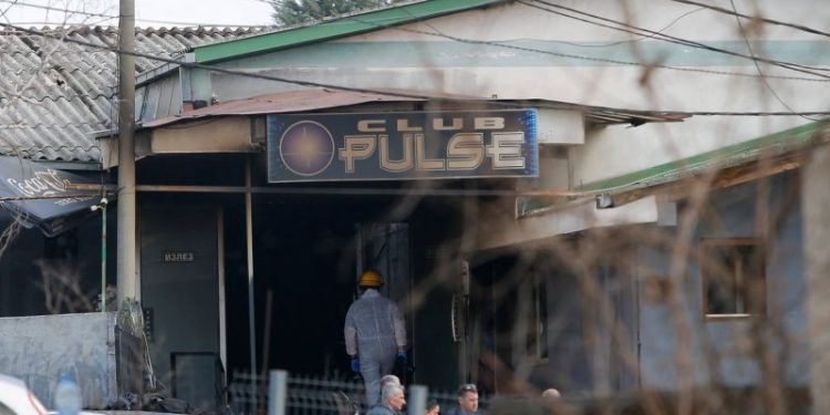 Pyrotechnics blamed as fire rips though North Macedonia nightclub, killing 59 people