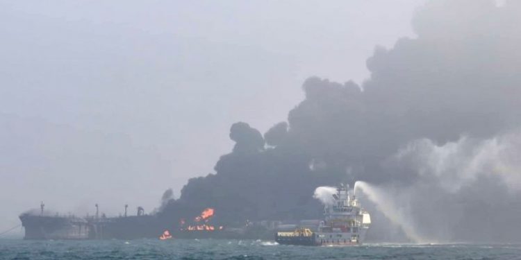 Cargo ship captain arrested in North Sea collision with US-flagged tanker is Russian national, owner says