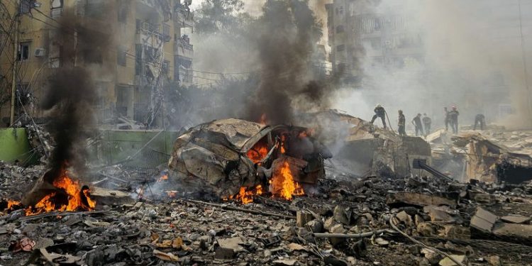 Israel strikes southern Beirut for the first time since November ceasefire