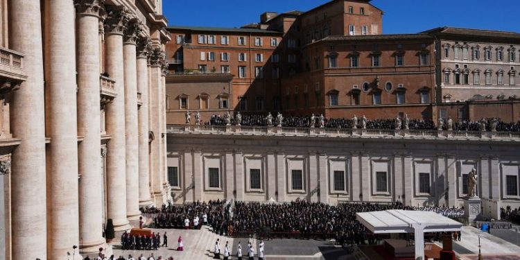 Trump, Julian Assange and 250,000 others. Who was at Pope Francis’ funeral?