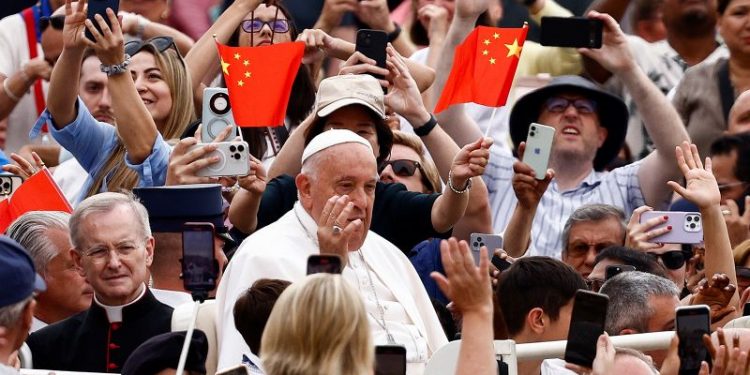 Pope’s death receives muted official response in China, which has a tense relationship with the Vatican