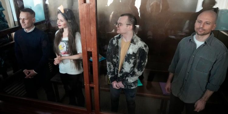 Four Russian journalists linked to late Kremlin critic Navalny sentenced at Moscow court