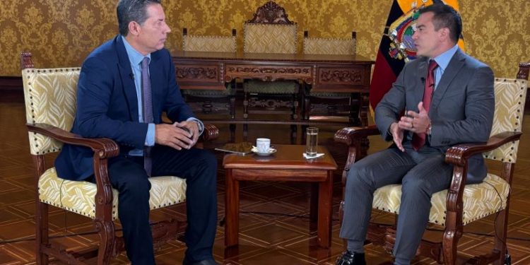 Ecuador ‘would love to have US forces’ helping in gang crackdown, president says