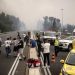 Wildfires rage outside Jerusalem, forcing evacuations and road closures