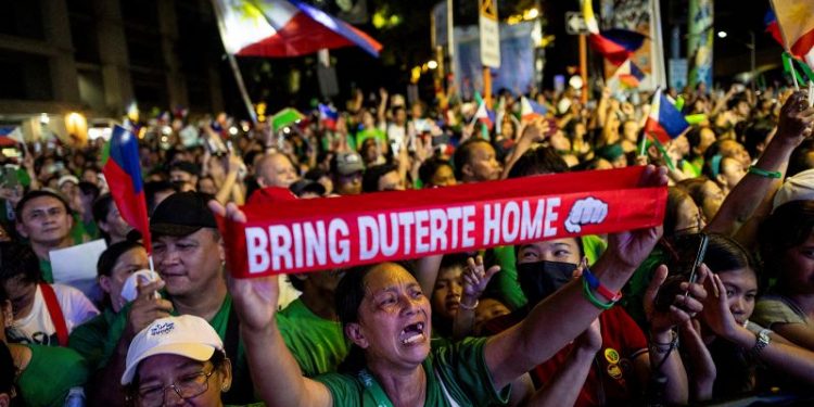 Rodrigo Duterte wins Philippines mayoral election from ICC detention in The Hague