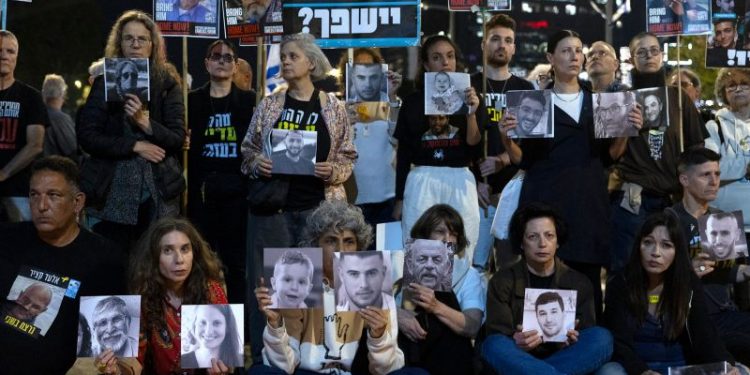 October 7 families demand to know the number of Gaza hostages still alive, after Trump said 3 more have died