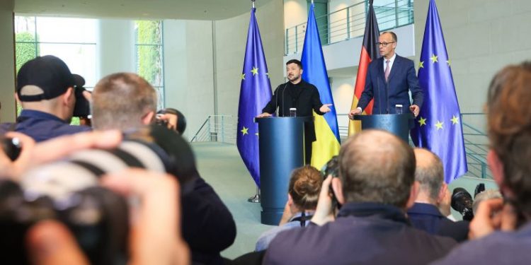 Zelensky departs Germany with pledge for help with long-range weapons, but no Taurus missiles