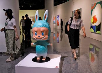 Rare Labubu sells for more than $150,000 at auction