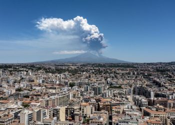 Italy’s Mt. Etna erupts, sending huge plume of ash and rock into air