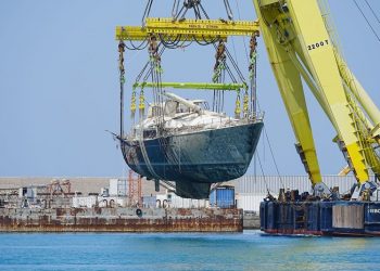 Recovered Bayesian superyacht transferred to Sicilian port after being raised from seabed